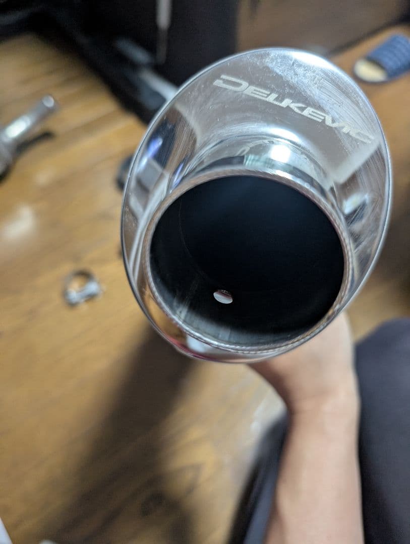 SUZUKI SV650 Dukeve カーボンファイバー マフラー本体