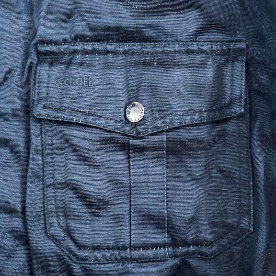 K　90s USA製 Schott Police Jacket