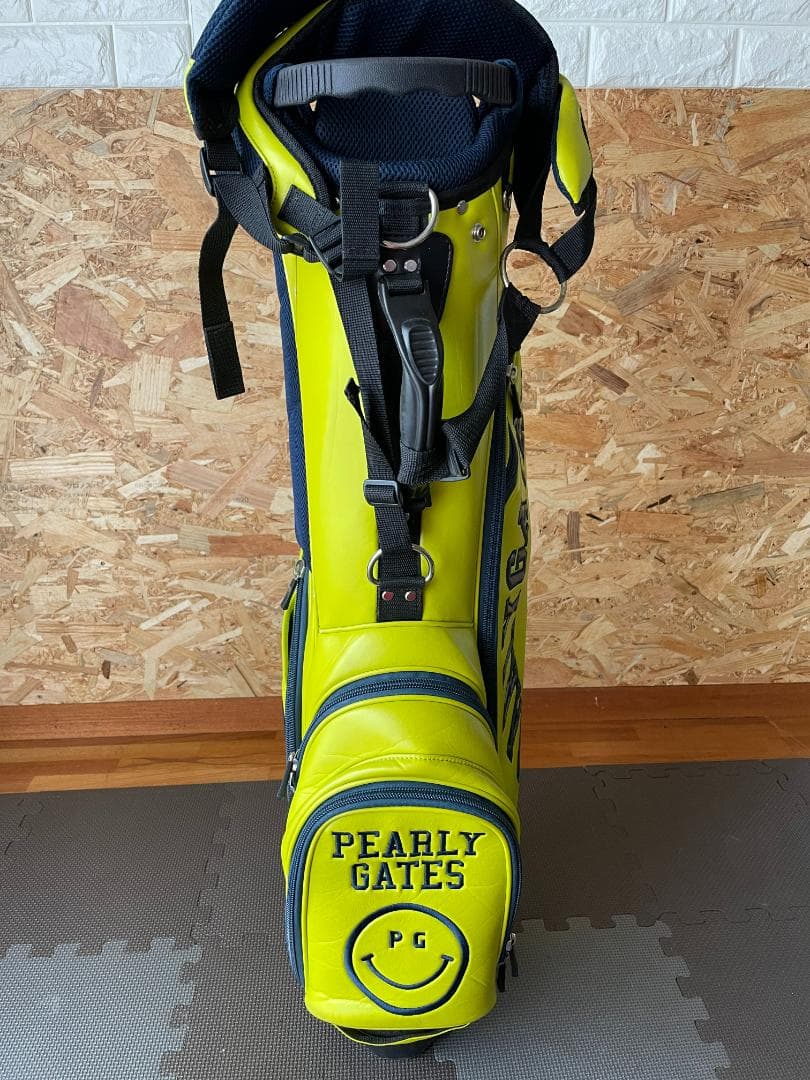 パーリーゲイツキャディーバック　ニコちゃんマーク