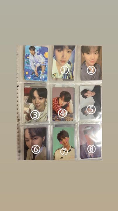 btsトレカセット