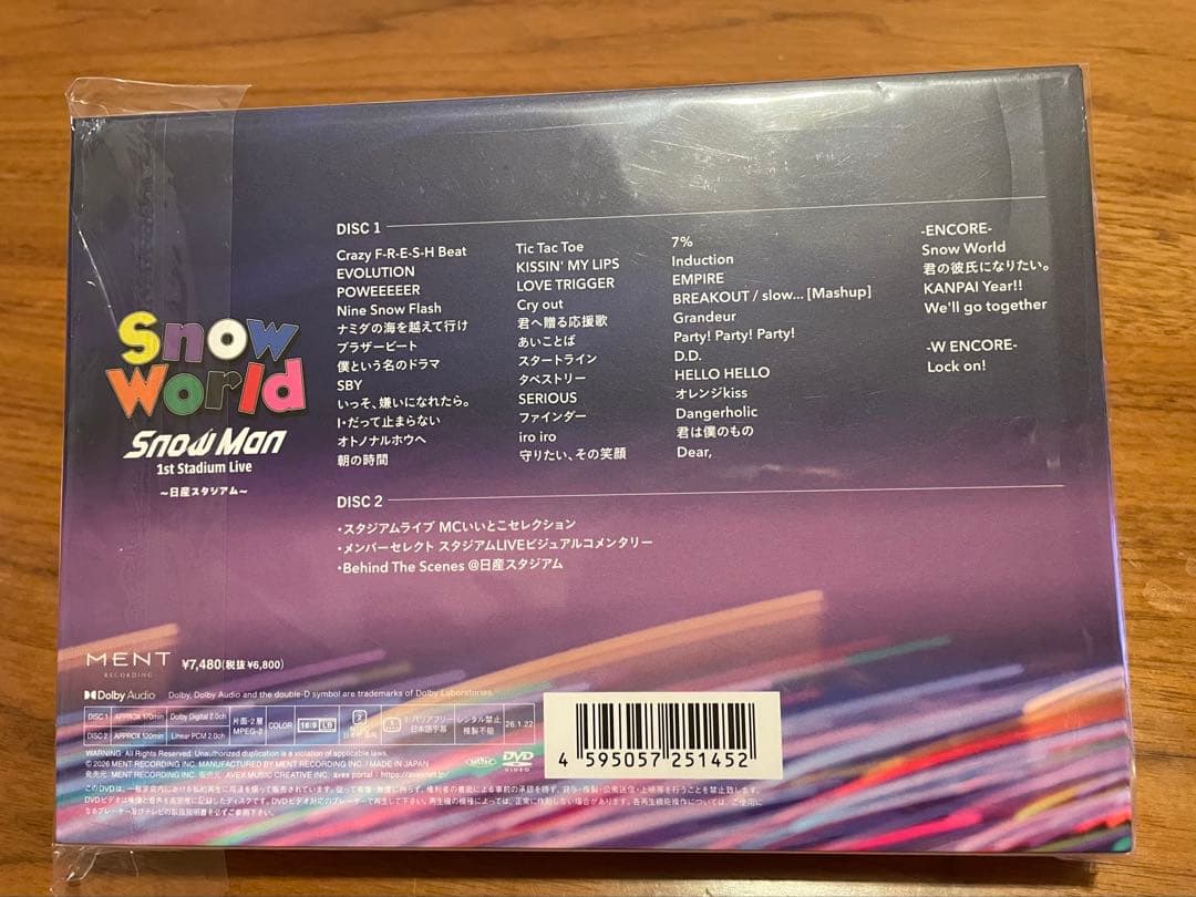 本日価格！Man❤︎ World1st Stadium Live