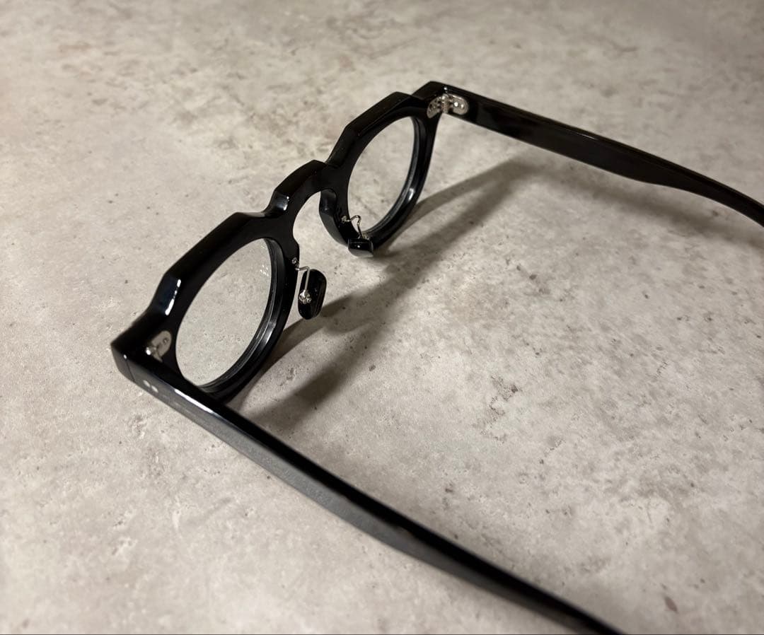 ※一点物 バッファローホーン眼鏡　水牛角　クラウンパント　伊達メガネ　サングラス