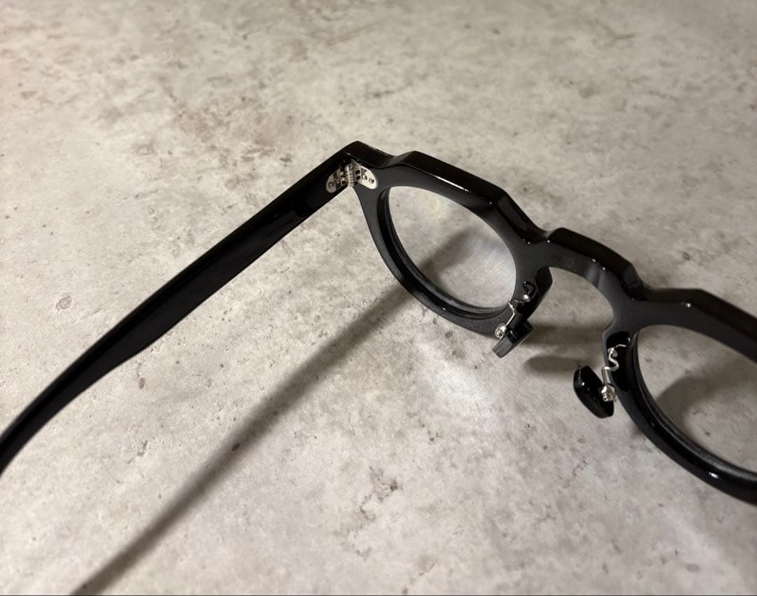 ※一点物 バッファローホーン眼鏡　水牛角　クラウンパント　伊達メガネ　サングラス