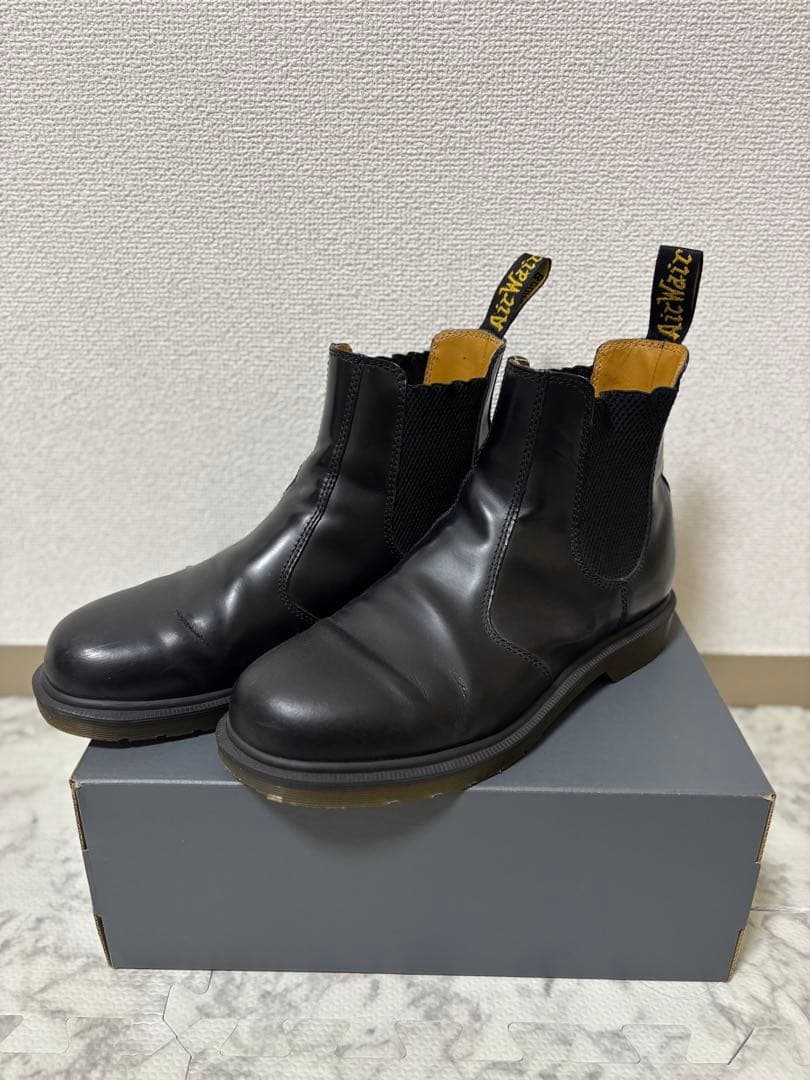 ドクターマーチン　チェルシーブーツ　サイドゴア　UK9