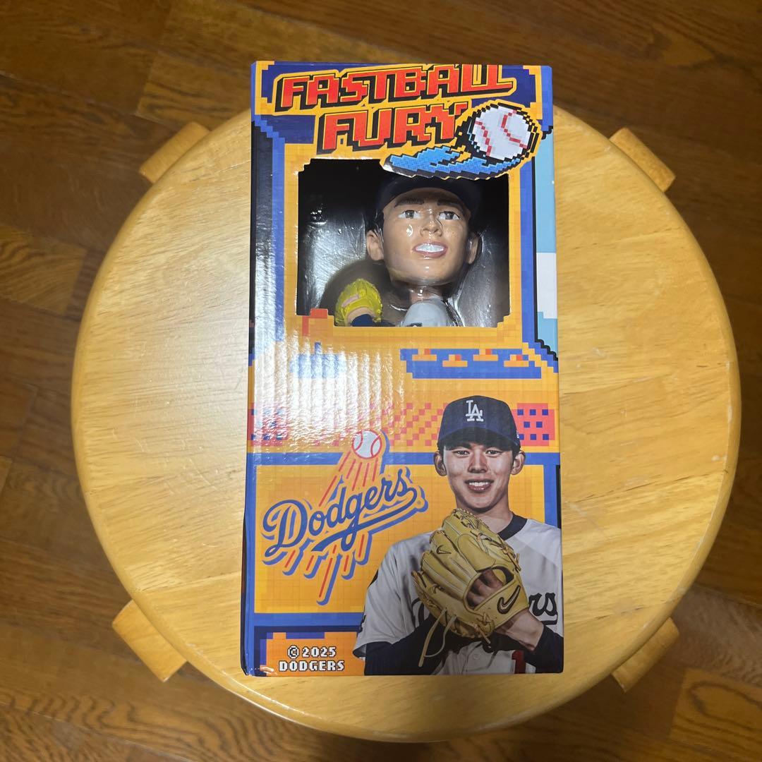 8/4ドジャースタジアム配布 佐々木朗希ボブルヘッド