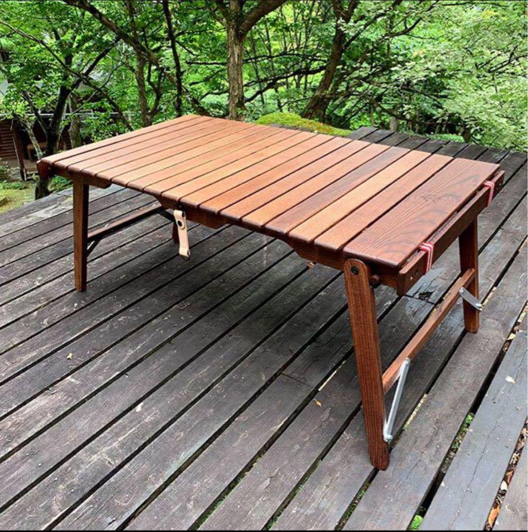 BLACK DESIGN 樹燕　ジュエン　ウッドロールテーブル