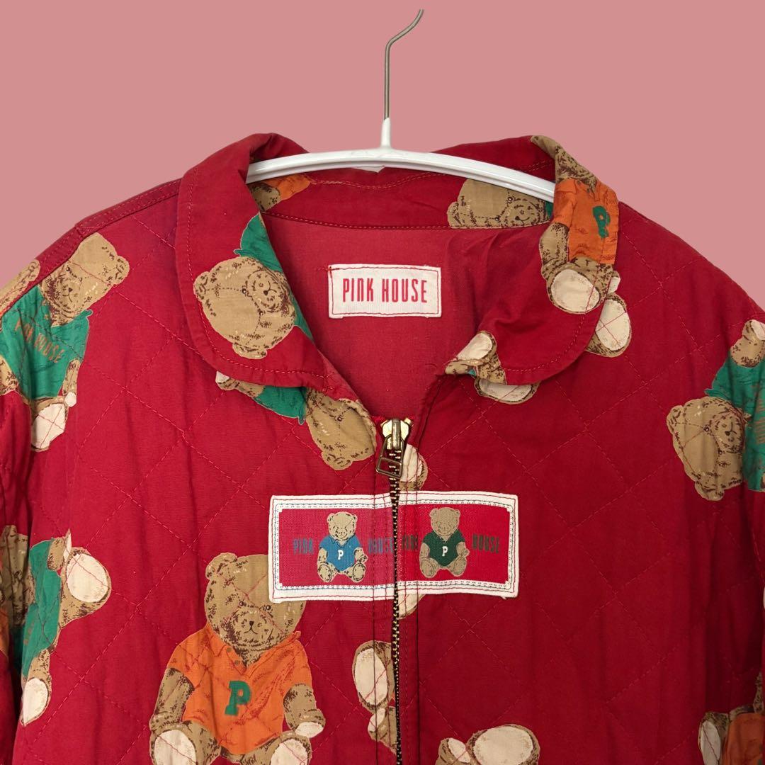 PINKHOUSE 90s赤くまブルゾン
