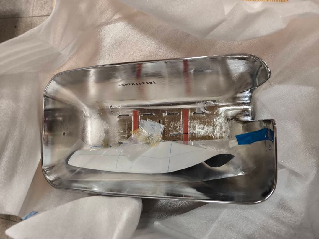 三菱 ふそう スーパーグレート メッキ ミラーカバー