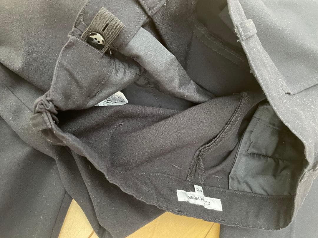 GLOBAL WORK ネイビー スーツ 160【ネクタイ付き】