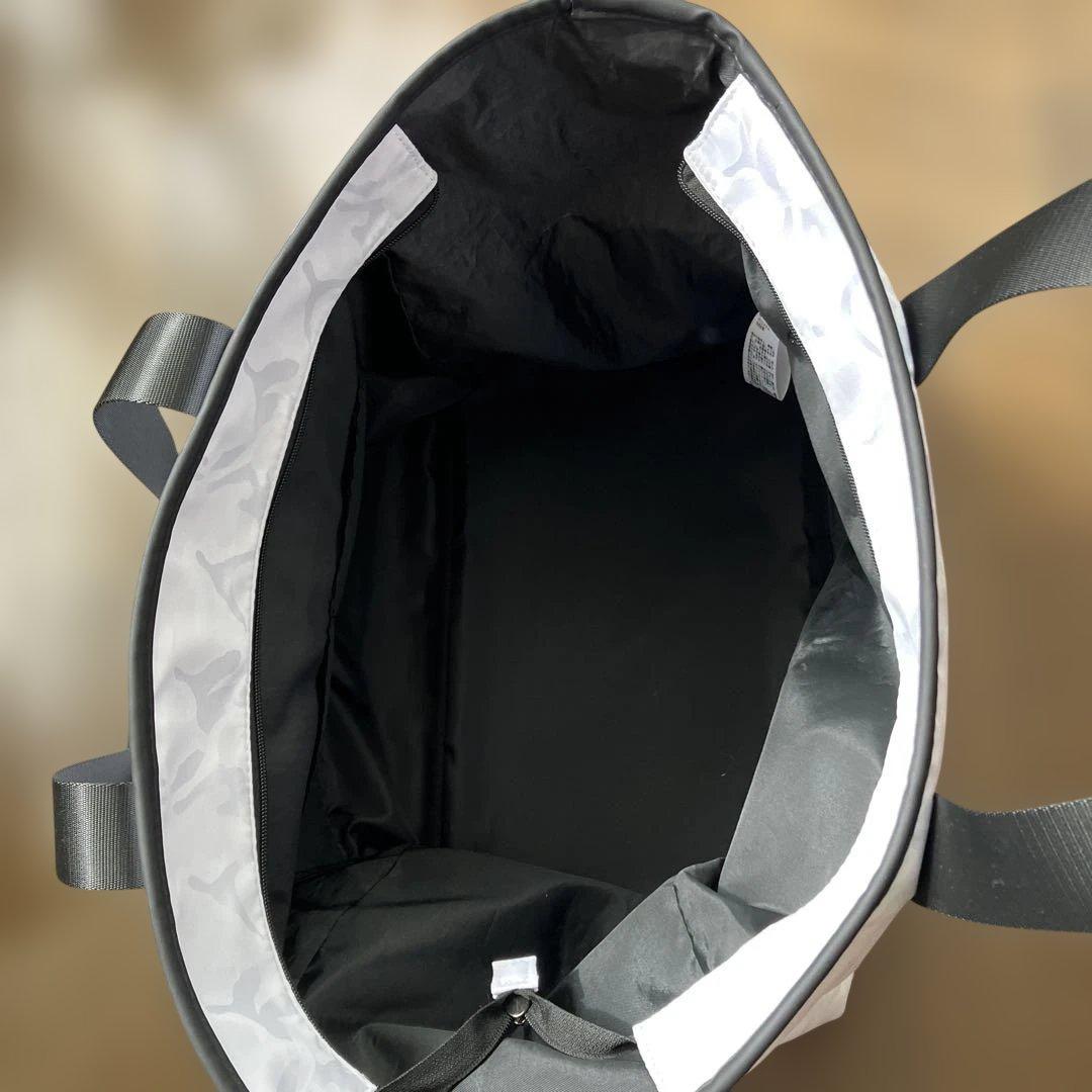 美品　and per se ホワイトビッグトートバッグ