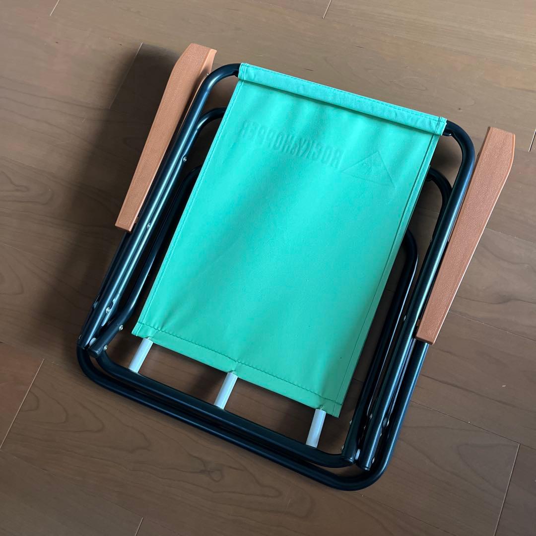 【ROCKY HOPPER】折りたたみアウトドアチェア ミントグリーン 4脚