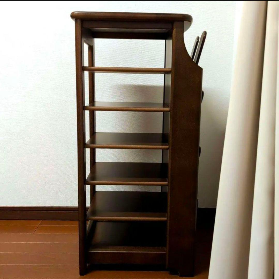 カリモク karimoku 6段 スリッパラック シューズラック　木製　玄関収納
