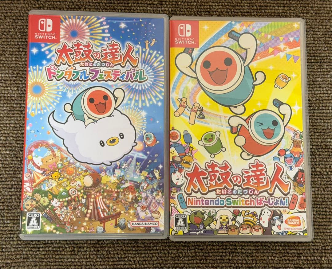 太鼓の達人 太鼓とバチ ドンダブルフェスティバル セット