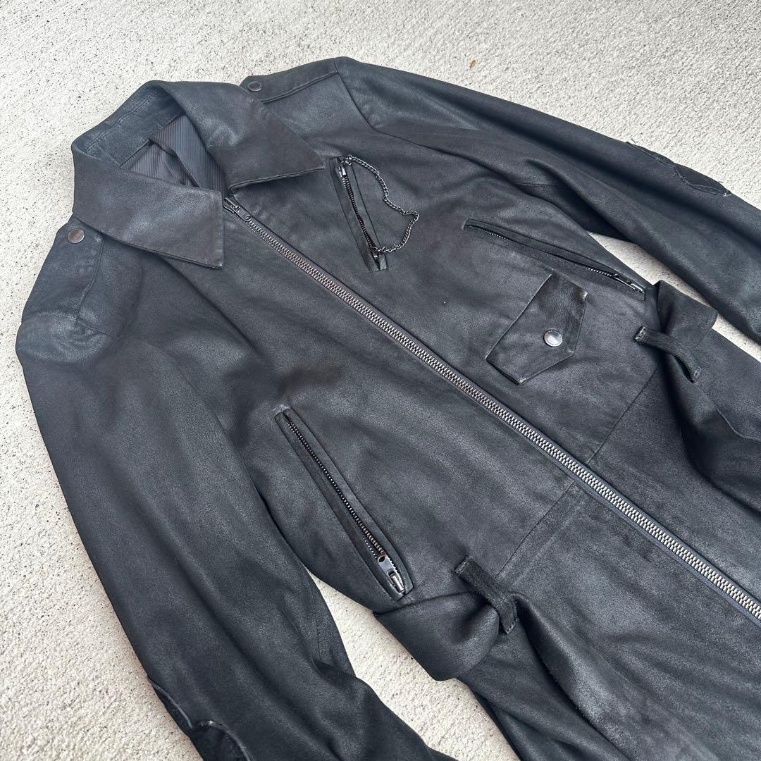 number (n)ine 06 noir期 ライダースコート archive