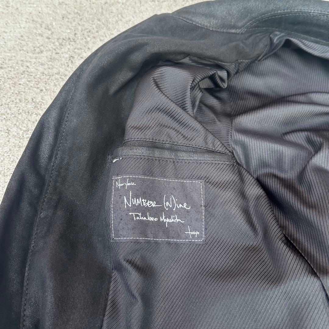 number (n)ine 06 noir期 ライダースコート archive