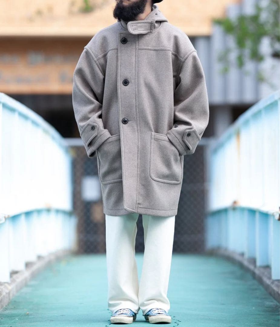 HERILL 22AW ブラックシープ ダッフルコート size : 2