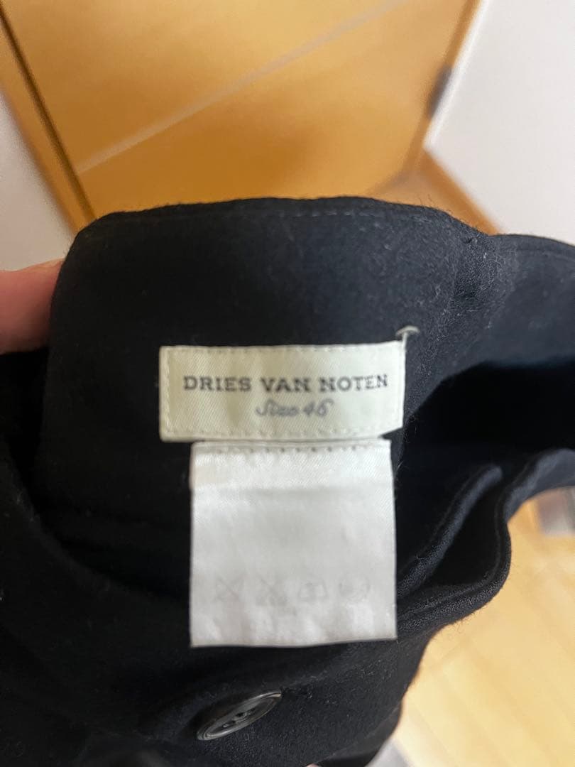 パンツ DRIES VAN NOTEN 2tuck Wool Wide Pants 46