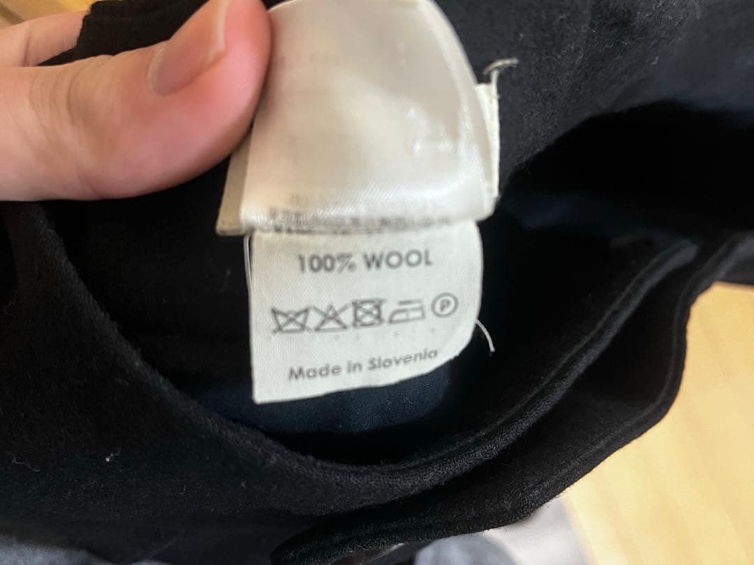 パンツ DRIES VAN NOTEN 2tuck Wool Wide Pants 46