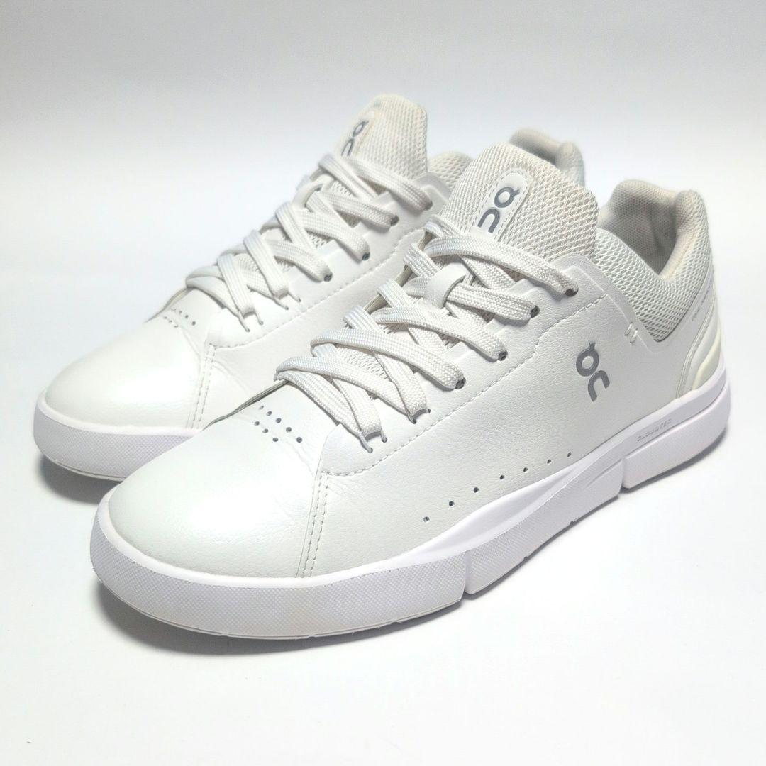 On THE ROGER Advantage 24.5cm レザースニーカー