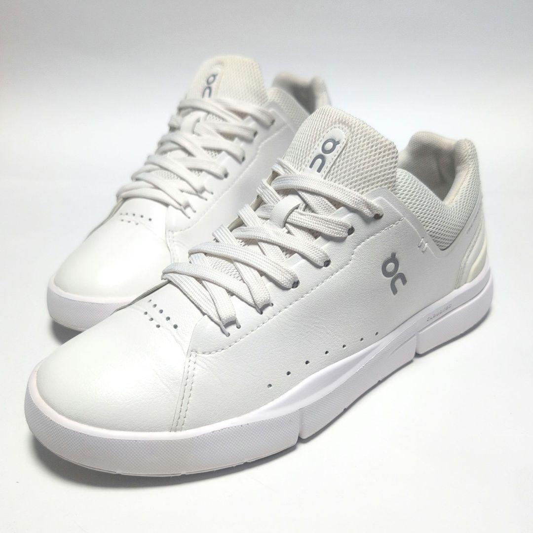 On THE ROGER Advantage 24.5cm レザースニーカー