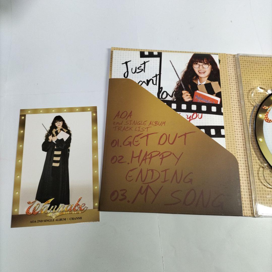 Card・CHANMI⭐AOA「Wannabe」⭐KPOP韓国盤