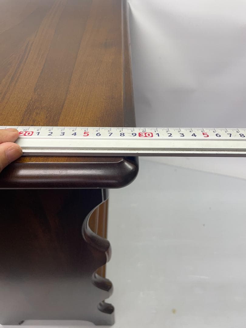 karimoku ダークブラウン シェルフ 3段　09c12