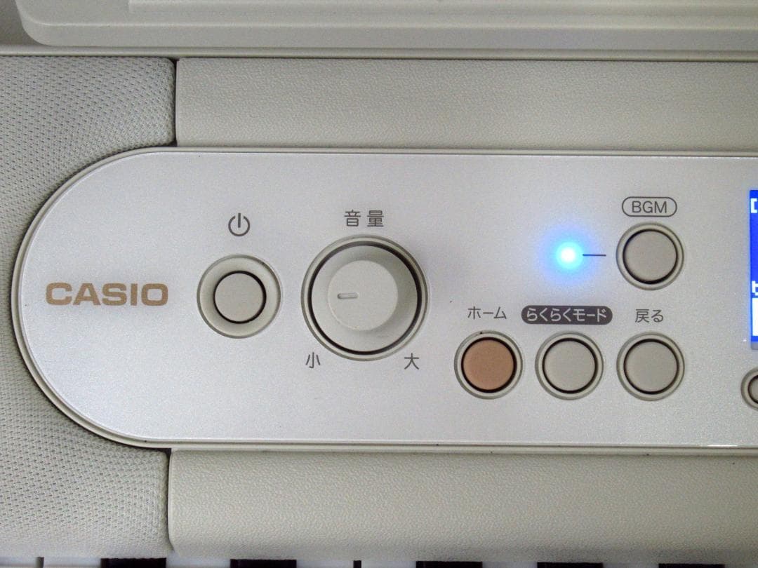 カシオ 電子キーボード カシオトーン DDV05 LK-526 動作美品