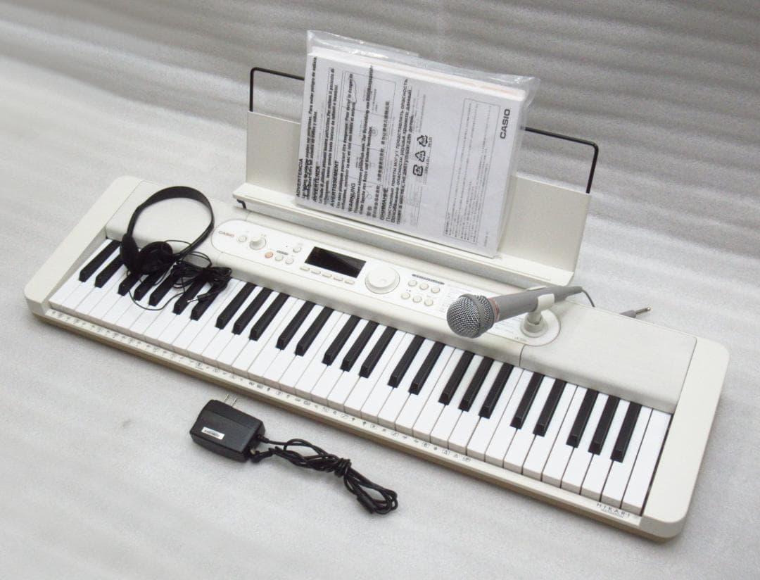 カシオ 電子キーボード カシオトーン DDV05 LK-526 動作美品