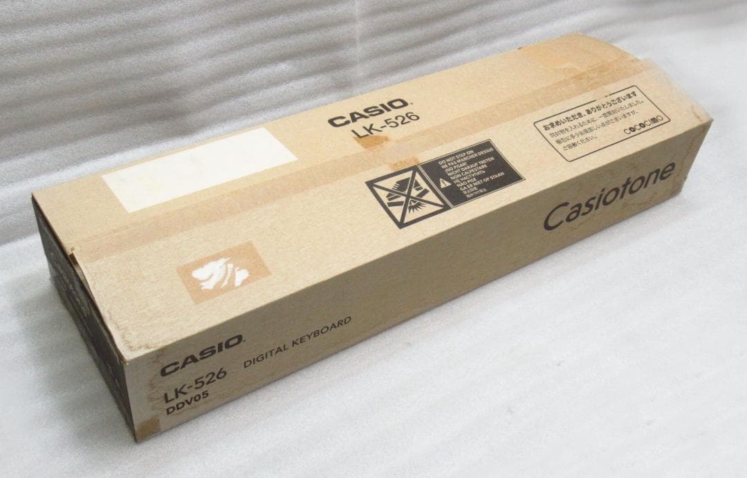 カシオ 電子キーボード カシオトーン DDV05 LK-526 動作美品