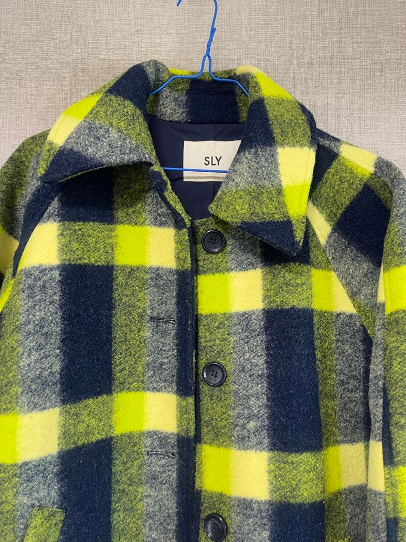 チェックコート