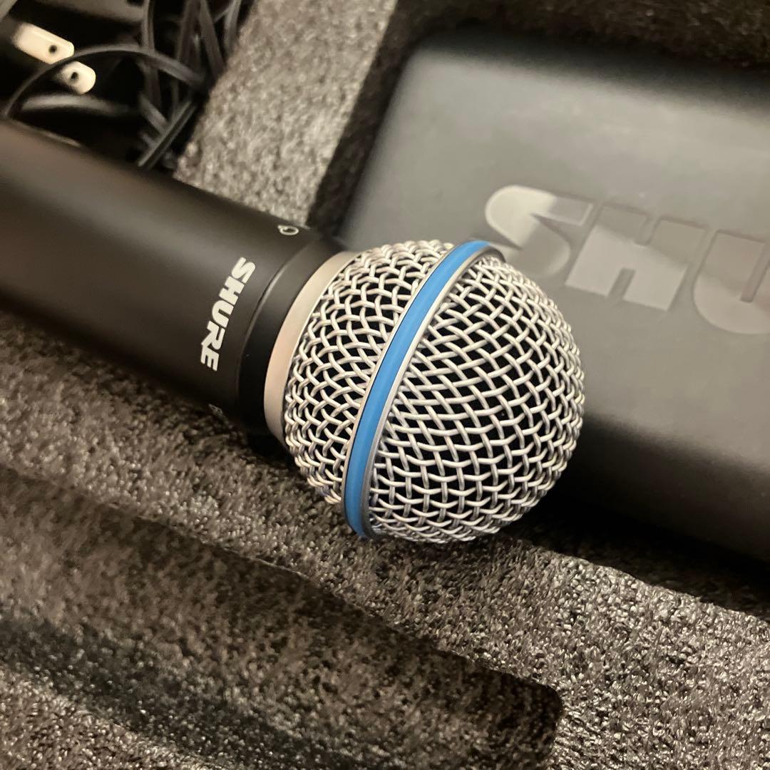 SHURE BETA58A ワイヤレスマイク