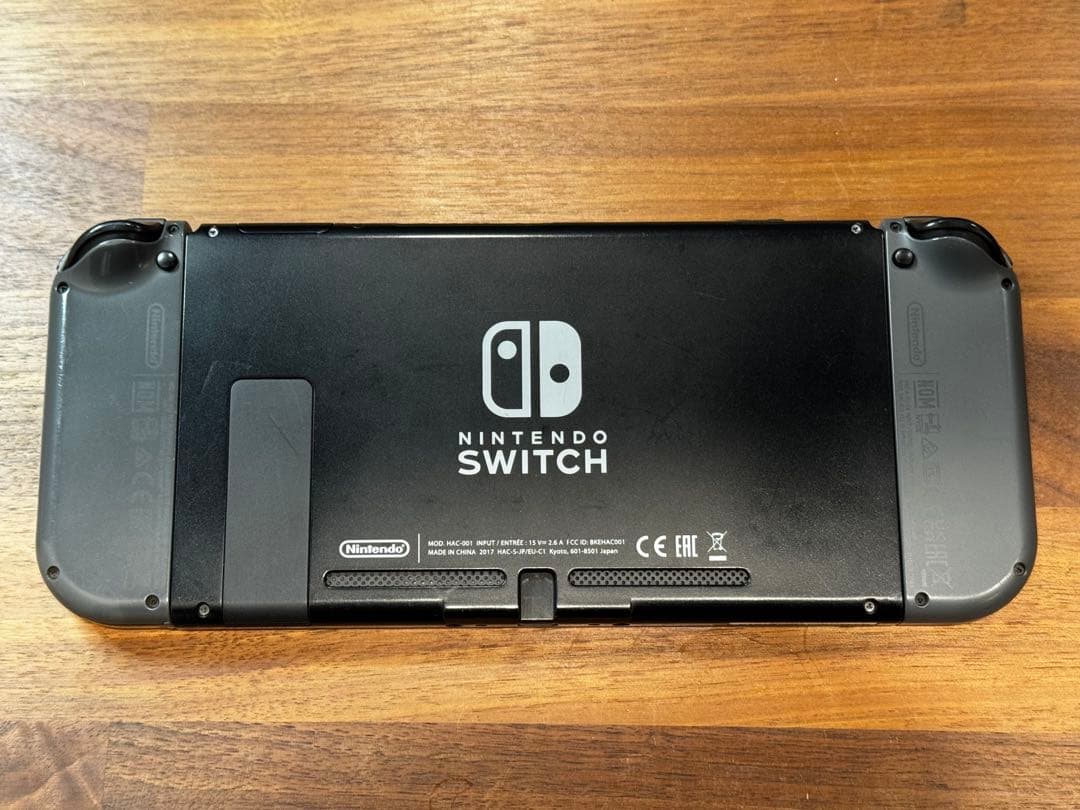 Nintendo Switch 本体 グレー 箱&付属品全部有り