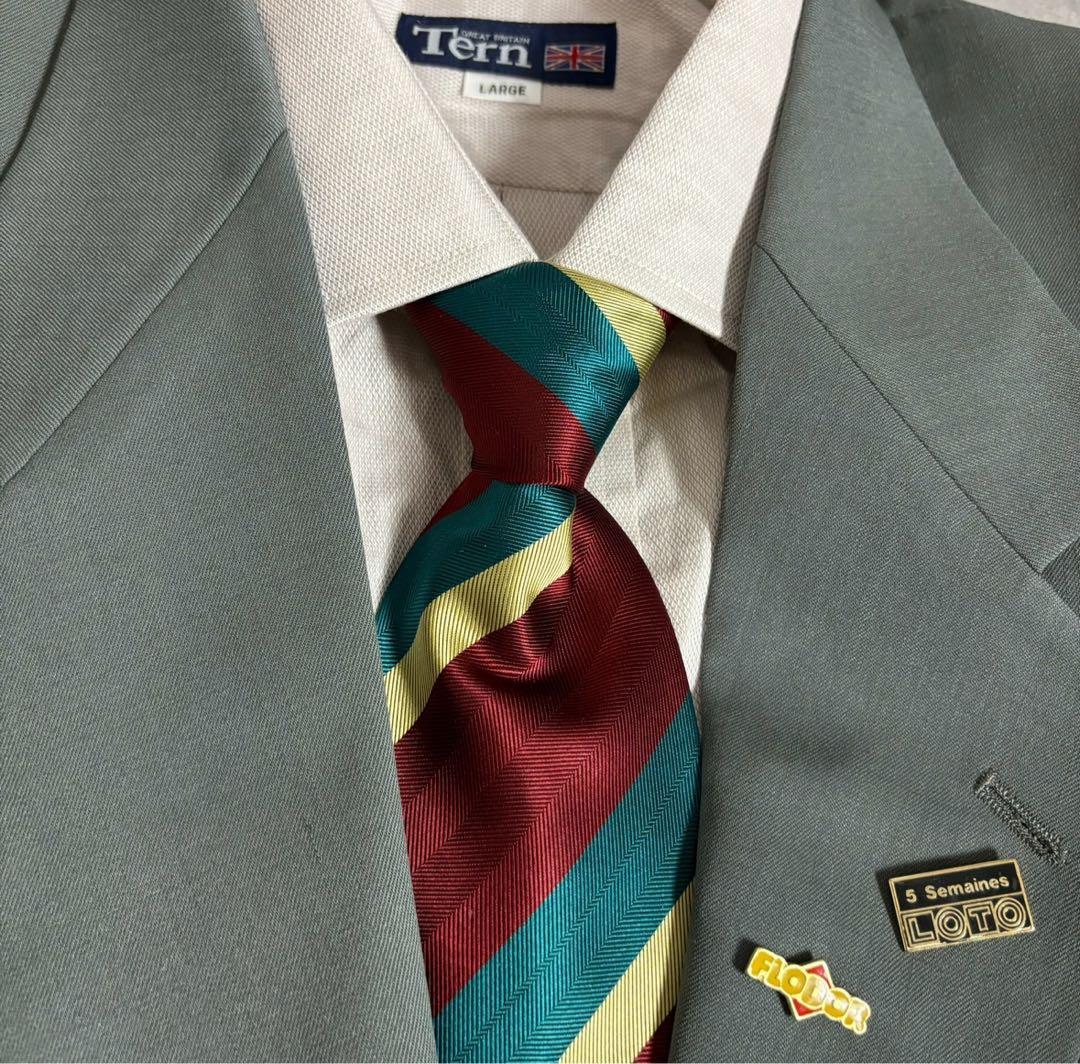 90s vintage レトロセットアップ スーツ ピンズ No.35