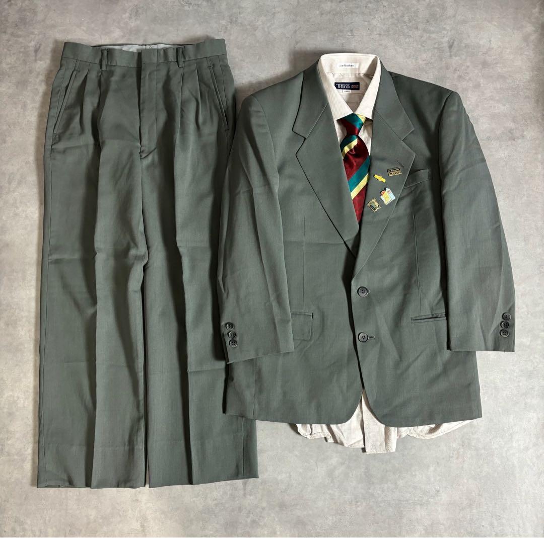 90s vintage レトロセットアップ スーツ ピンズ No.35