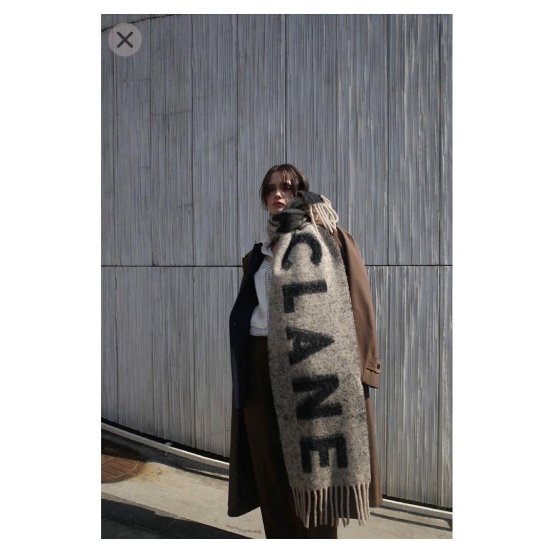 今季◇CLANE◇CLANE LOGO MUFFLER