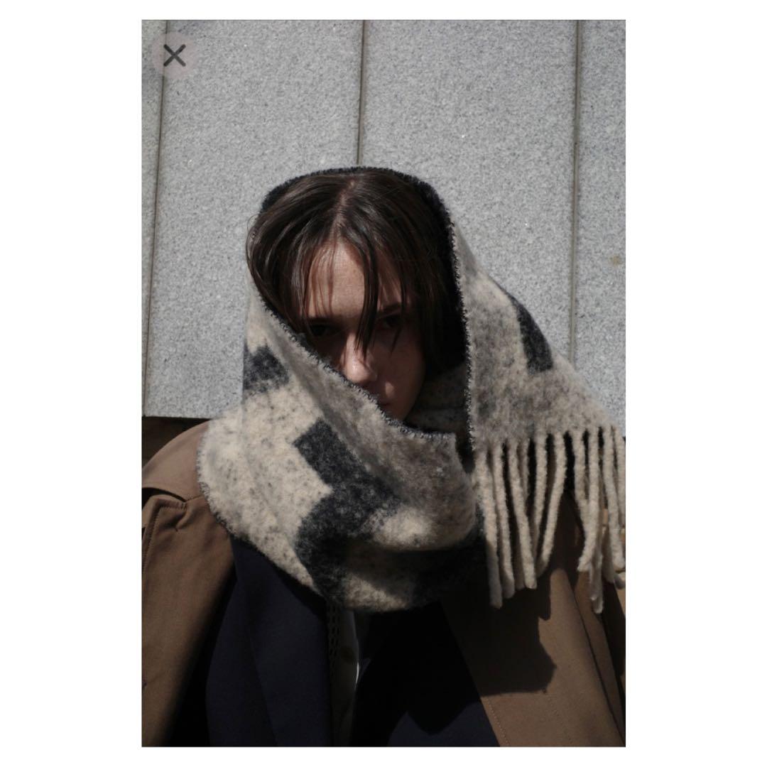 今季◇CLANE◇CLANE LOGO MUFFLER