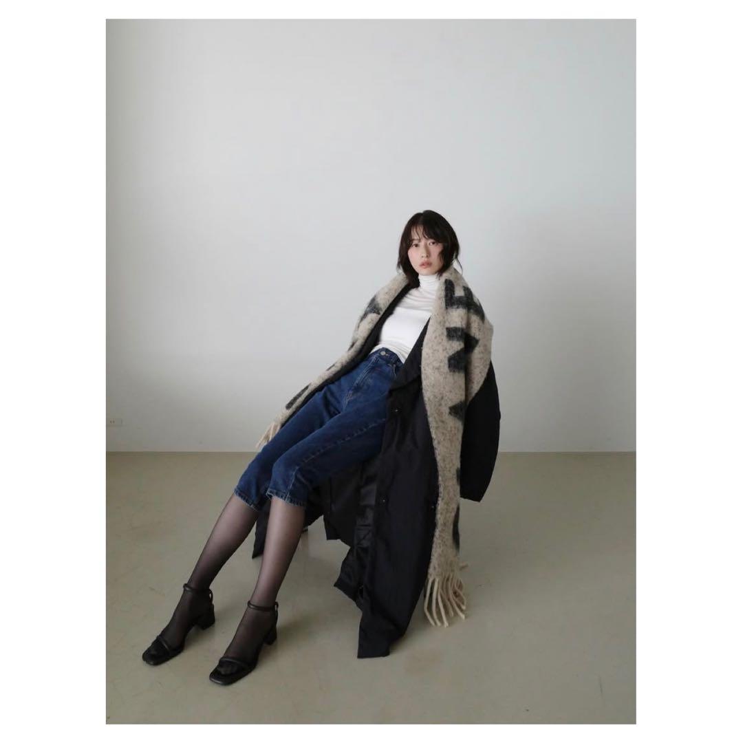 今季◇CLANE◇CLANE LOGO MUFFLER