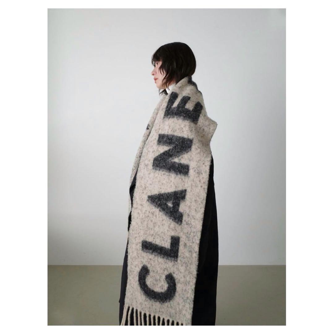 今季◇CLANE◇CLANE LOGO MUFFLER