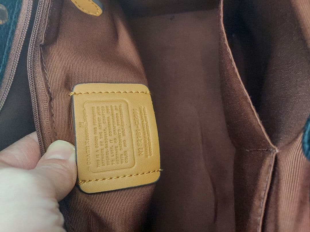 COACH バスキアトート　ハンドバッグ　ショルダーバッグ　C5661