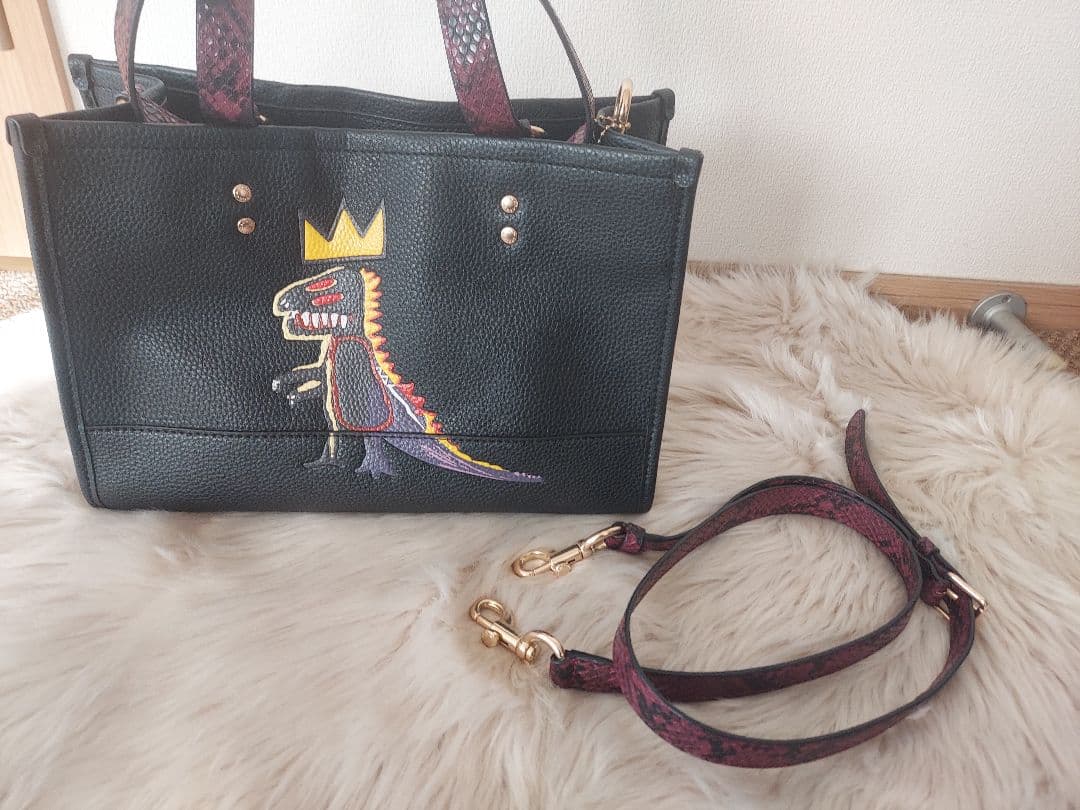 COACH バスキアトート　ハンドバッグ　ショルダーバッグ　C5661