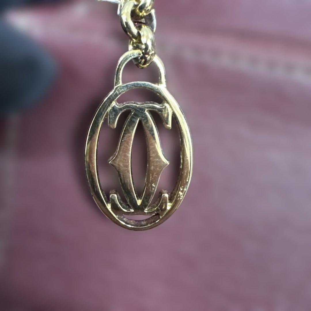 カルティエ バーガンディ 長財布 エンベロープスタイル