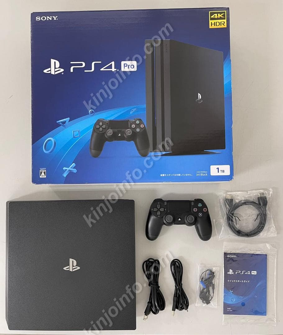 S*u様 PS4 Pro 1TB (CUH-7200BB)【中古美品・完品・PS