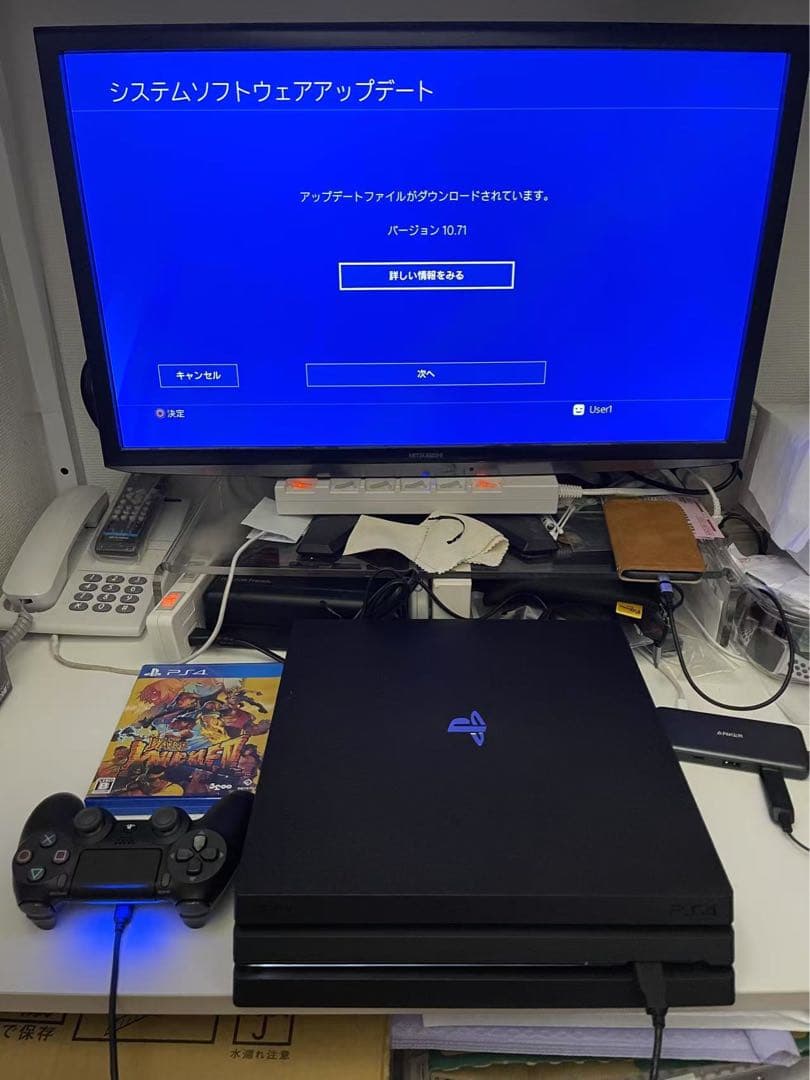 S*u様 PS4 Pro 1TB (CUH-7200BB)【中古美品・完品・PS