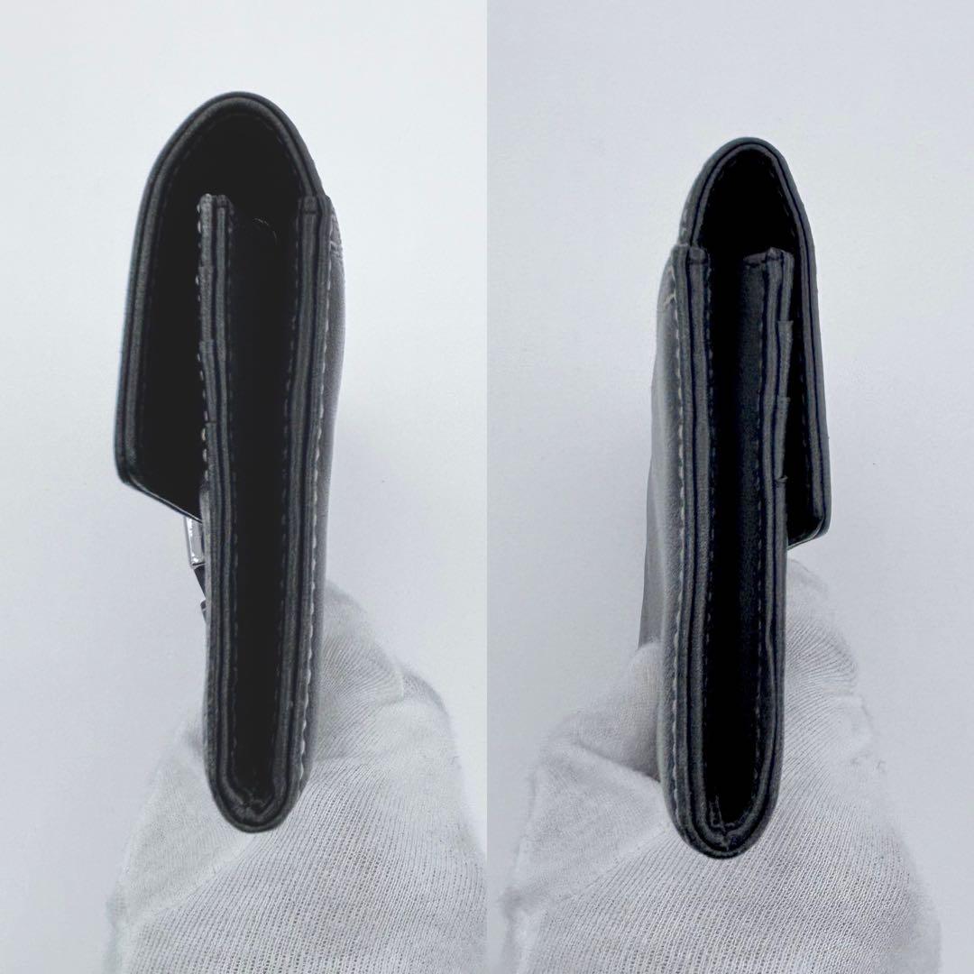 ✨美品✨ COACH コーチ レザー 二つ折り 長財布 黒 ヴォルテックス