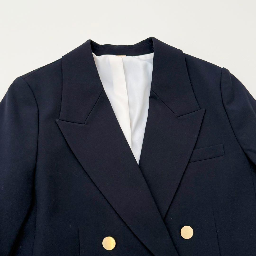 25SS✨ミラオーウェン 金釦 ダブルブレストブレザー FREE