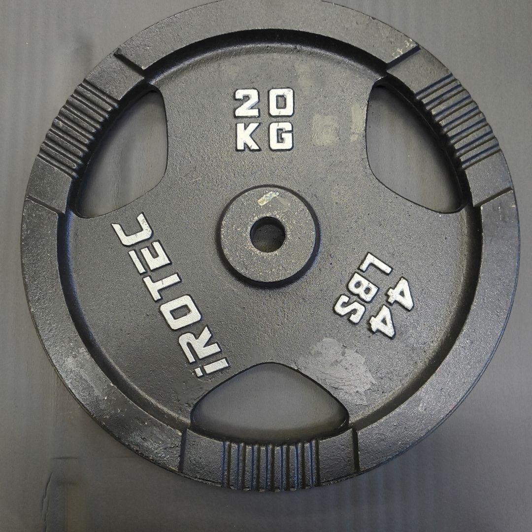 iROTEC 44 lbs ダンベルプレート