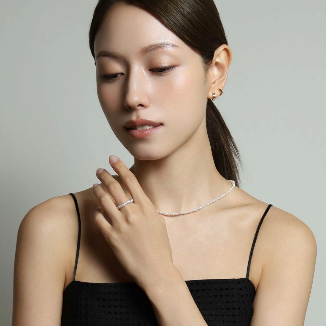 【最終値下げ】JeRagen パールネックレス シルバー　ミラー セット