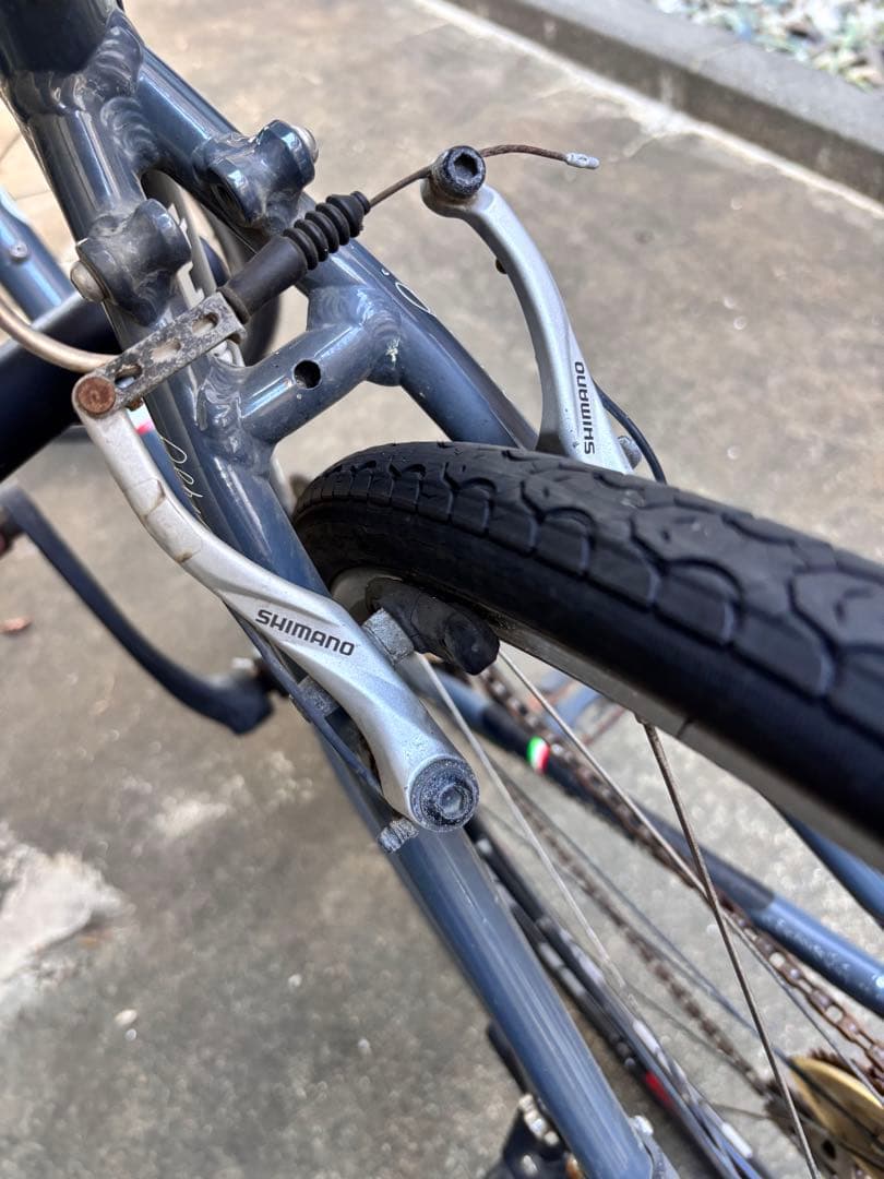 ⚠️ブータン商品【直接引取&ジャンク】GIOS クロスバイク グレー