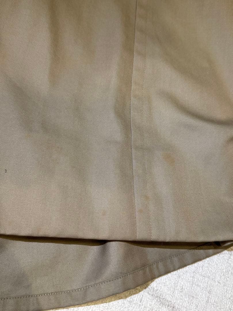 バーバリー BURBERRY 玉虫色　トレンチコート ノバチェック 白タグ