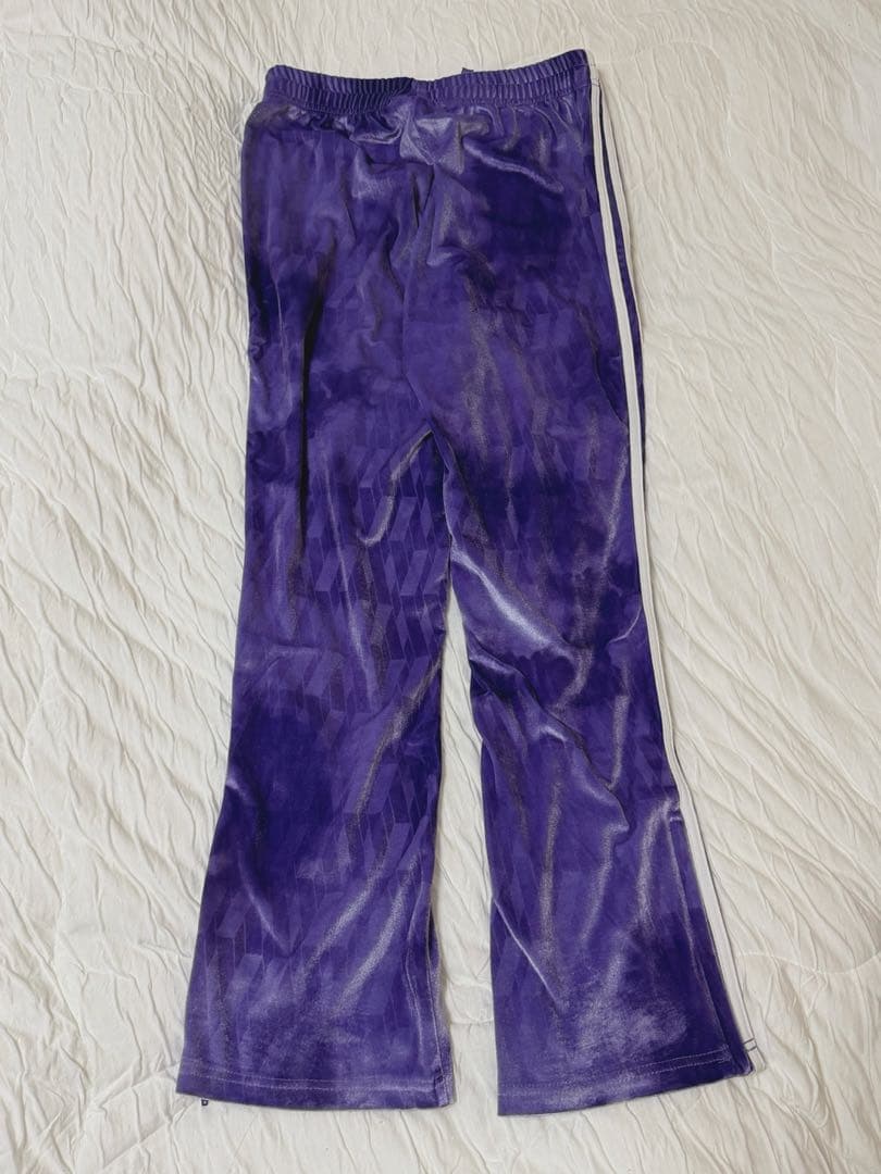 NERDY × atmos pink パープル ベロア ジャージ 上M下S